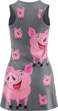 Percy Pig Ladies Mini Dress 7