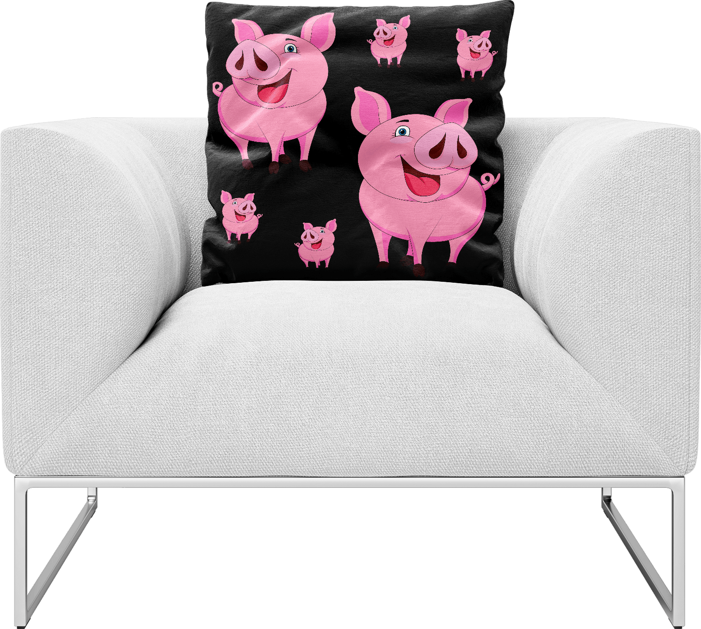 Percy Pig Pillows Cushions - fungear.com.au