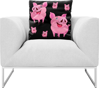 Percy Pig Pillows Cushions 1