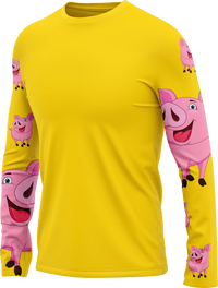 Percy Pig Rash Rash Shirt Long Sleeve 3