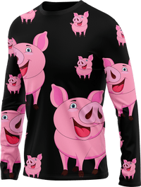 Percy Pig Rash Rash Shirt Long Sleeve 5