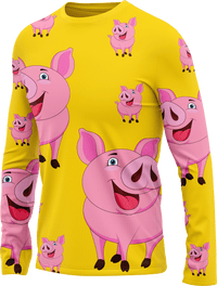 Percy Pig Rash Rash Shirt Long Sleeve 4