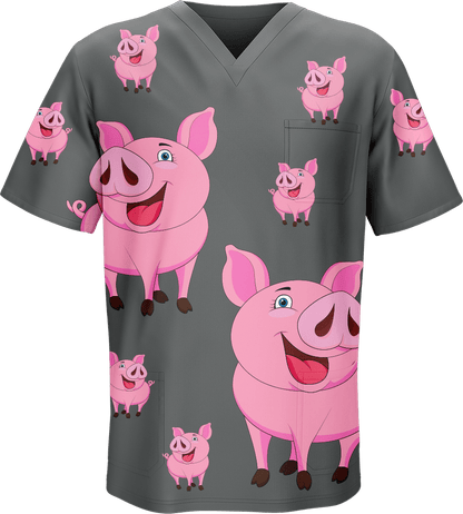 Percy Pig Scrubs - fungear.com.au