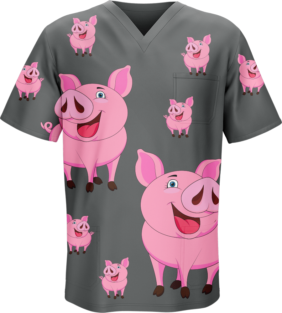 Percy Pig Scrubs