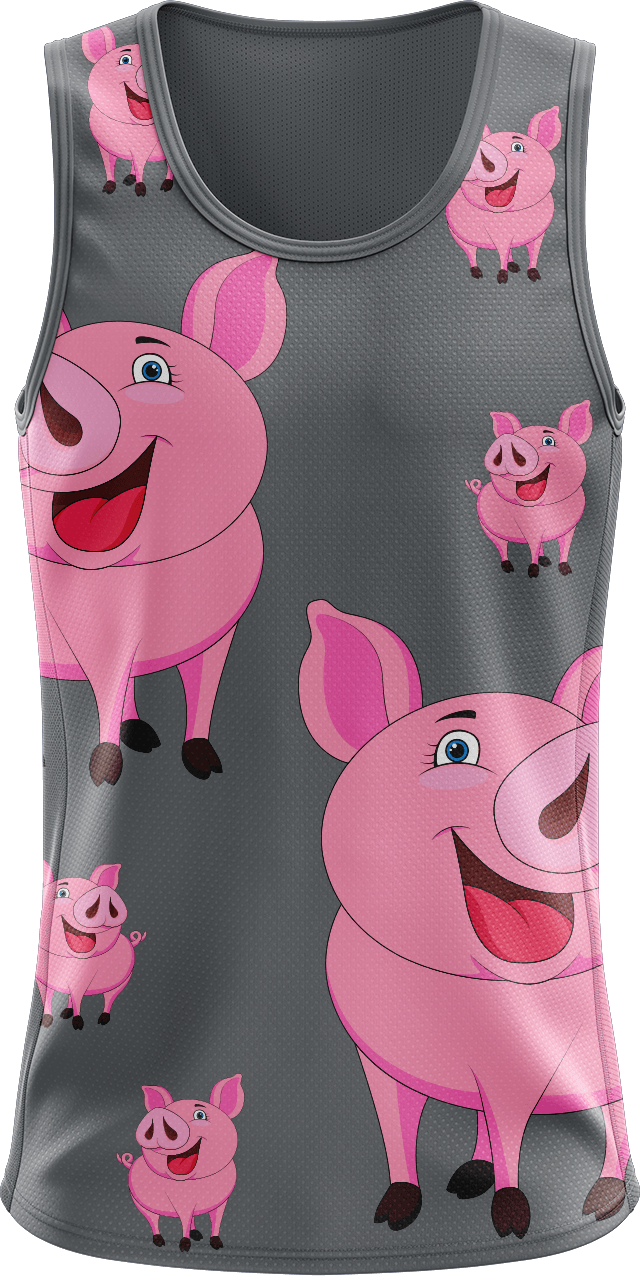 Percy Pig Singlets