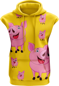 Percy Pig Sleeveless Hoodie 1