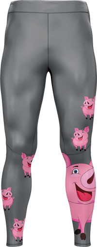 Percy Pig tights 3/4 or full length 7