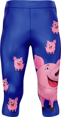 Percy Pig tights 3/4 or full length 2