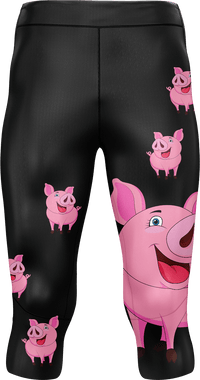 Percy Pig tights 3/4 or full length 4
