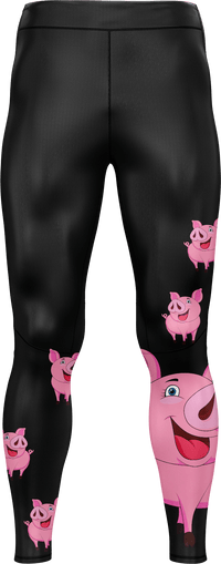 Percy Pig tights 3/4 or full length 8