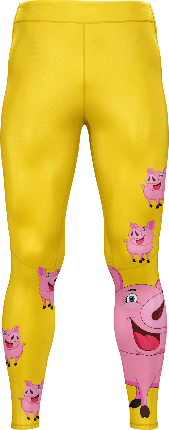 Percy Pig tights 3/4 or full length - fungear.com.au