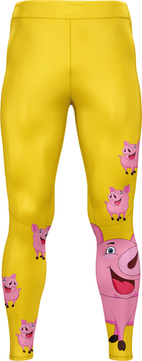 Percy Pig tights 3/4 or full length 5