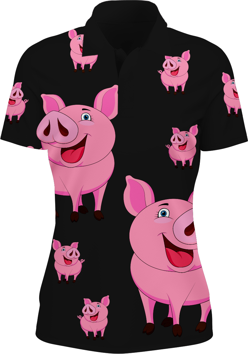 Percy Pig Women's Polo Clearance