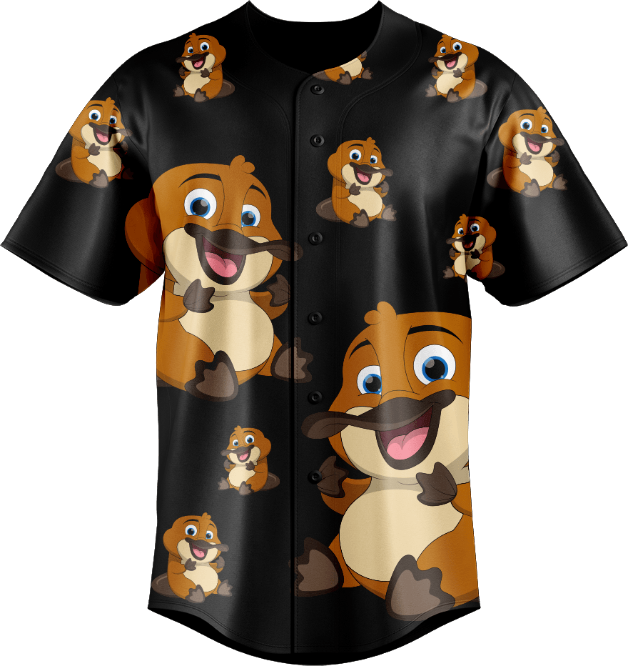 Playa Platypus Baseball Jerseys - fungear.com.au