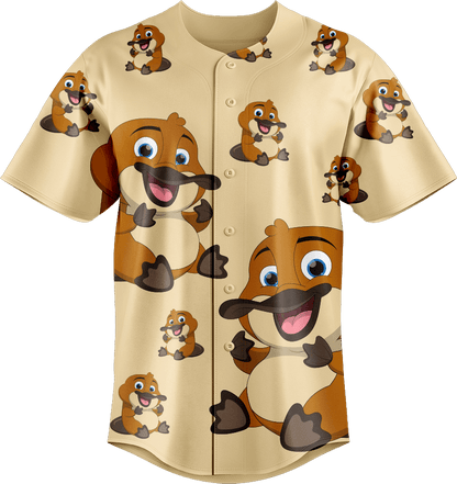 Playa Platypus Baseball Jerseys - fungear.com.au