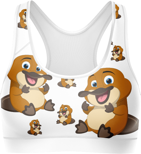 Playa Platypus Crop Top