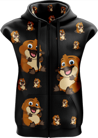 Playa Platypus Full Zip Sleeveless Hoodie Jackets 4