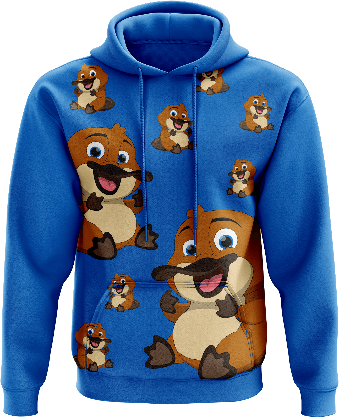 Playa Platypus Hoodies - fungear.com.au