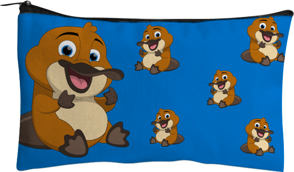 Playa Platypus Jumbo Pencil Case