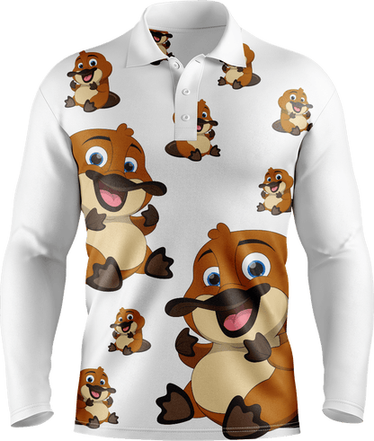 Playa Platypus Men's Polo. Long or Short Sleeve - fungear.com.au