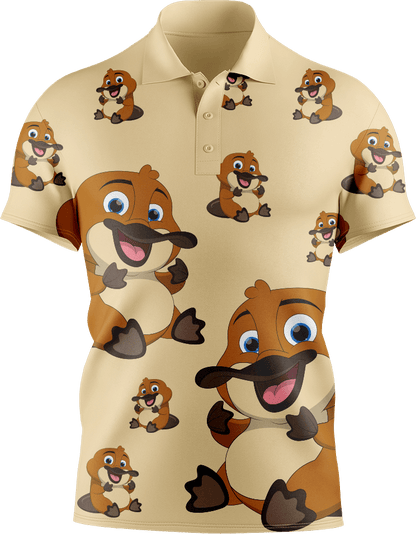 Playa Platypus Men's Short Sleeve Polo - fungear.com.au