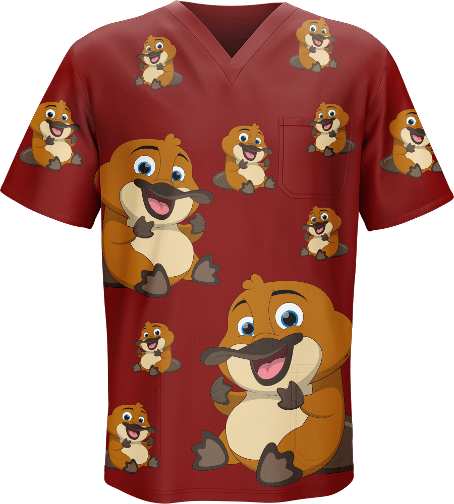 Playa Platypus Scrubs - fungear.com.au