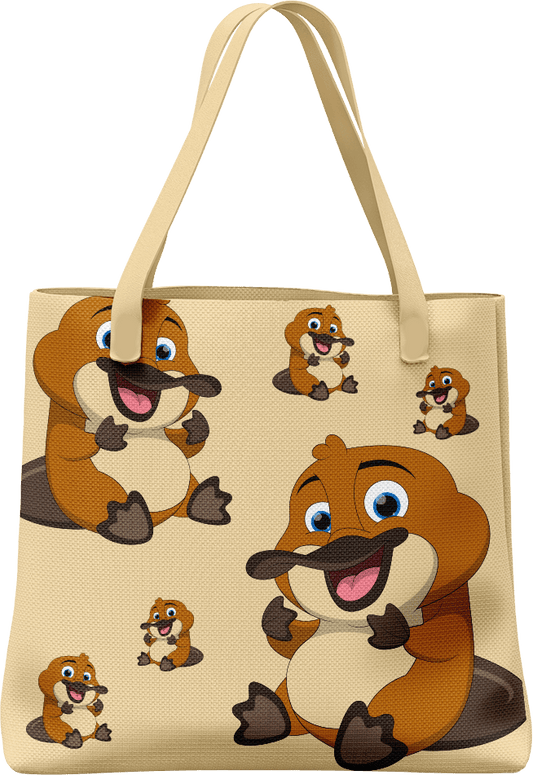 Playa Platypus Tote Bag - fungear.com.au