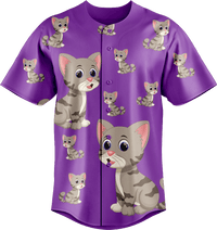 Playful Pussycat Baseball Jerseys 3
