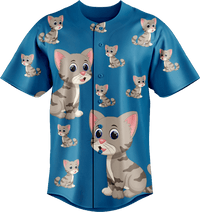 Playful Pussycat Baseball Jerseys 2