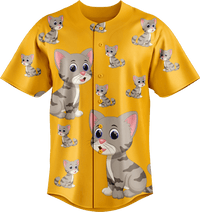 Playful Pussycat Baseball Jerseys 4