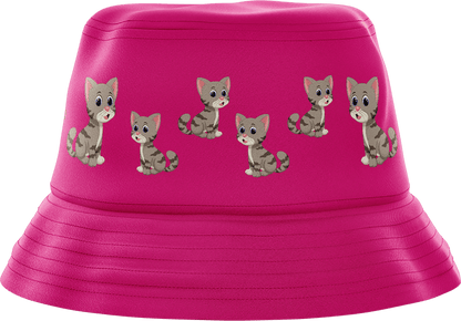 Playful Pussycat Bucket Hat - fungear.com.au