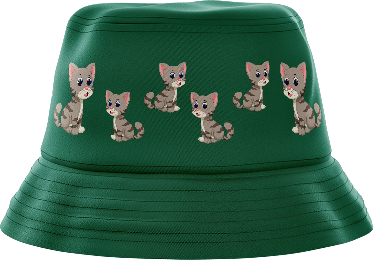 Playful Pussycat Bucket Hat - fungear.com.au