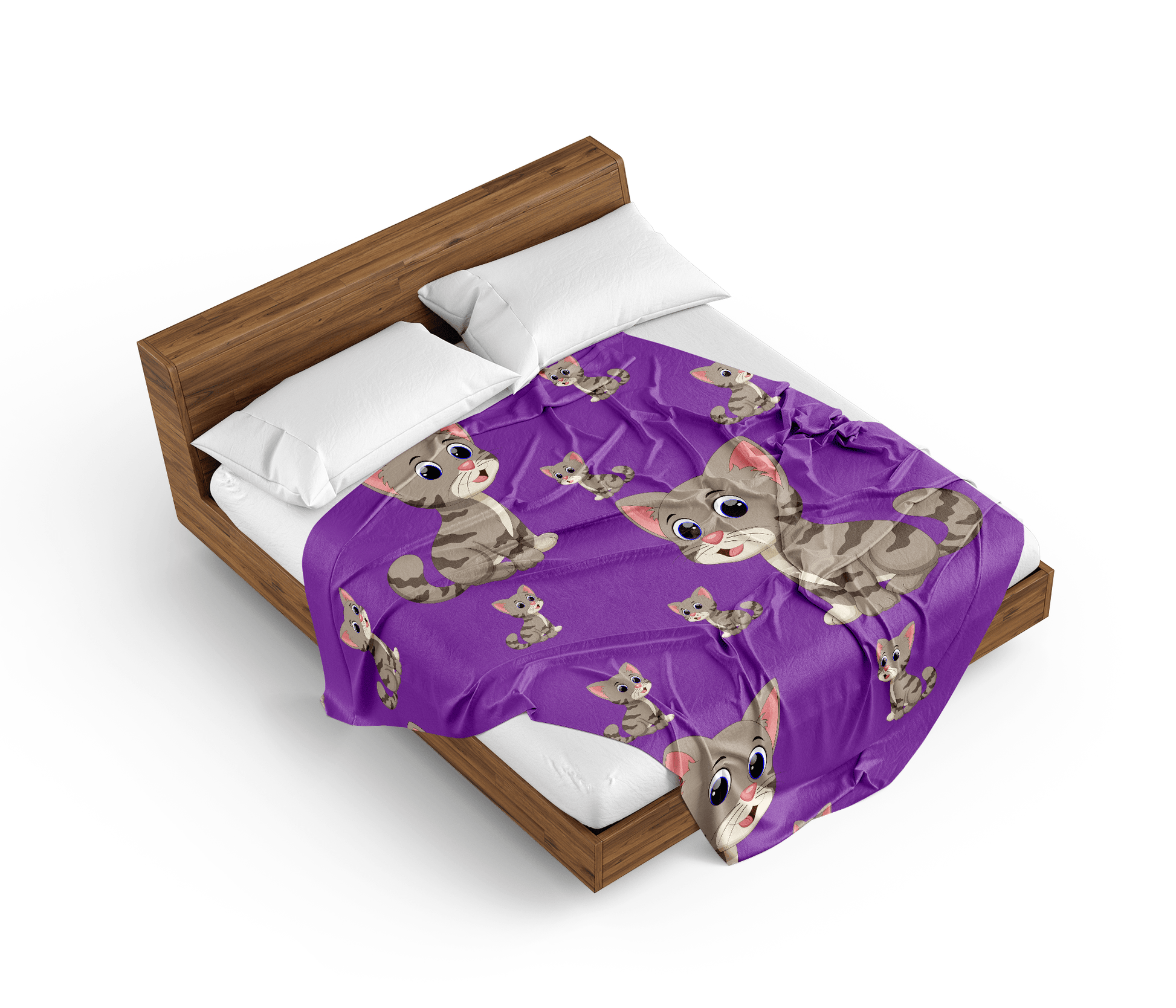 Playful Pussycat Doona + Pillow - fungear.com.au