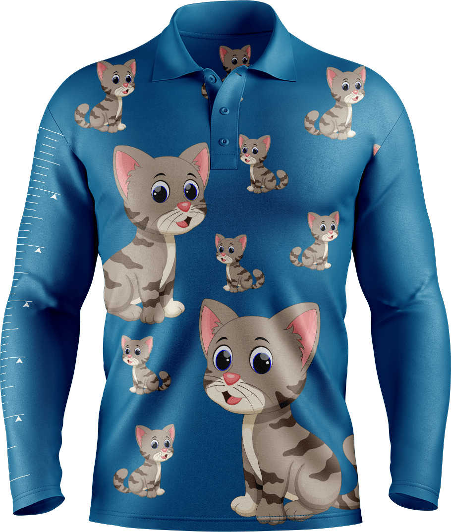 Playful Pussycat Fishing Shirts - fungear.com.au