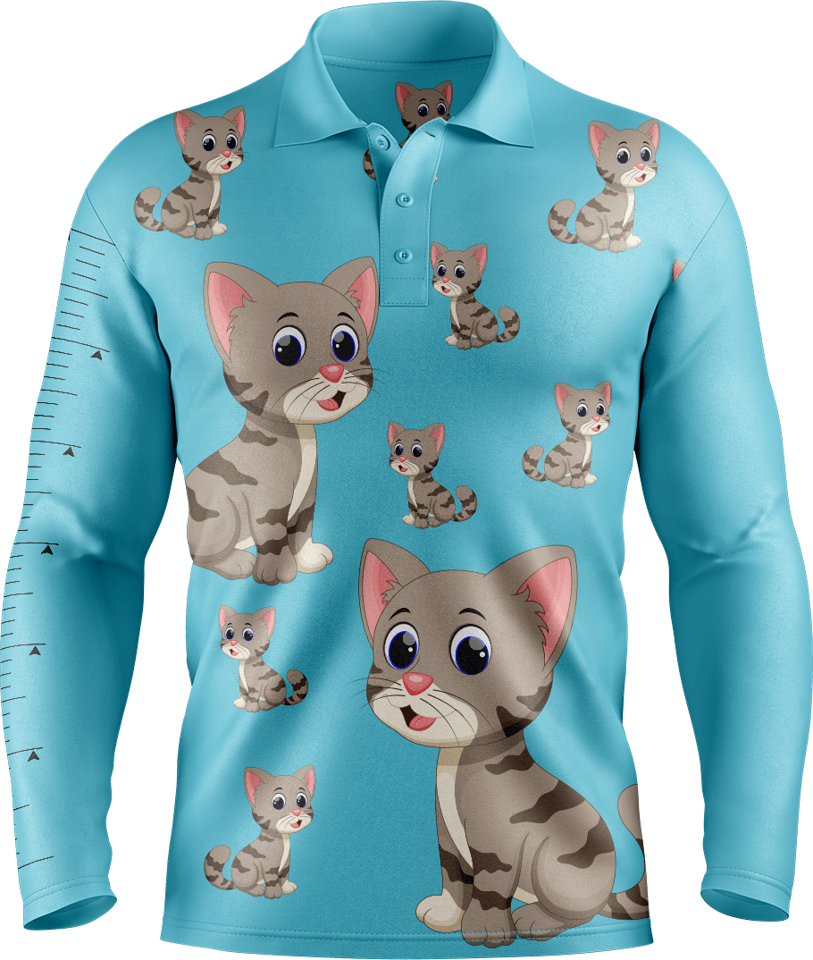 Playful Pussycat Fishing Shirts - fungear.com.au