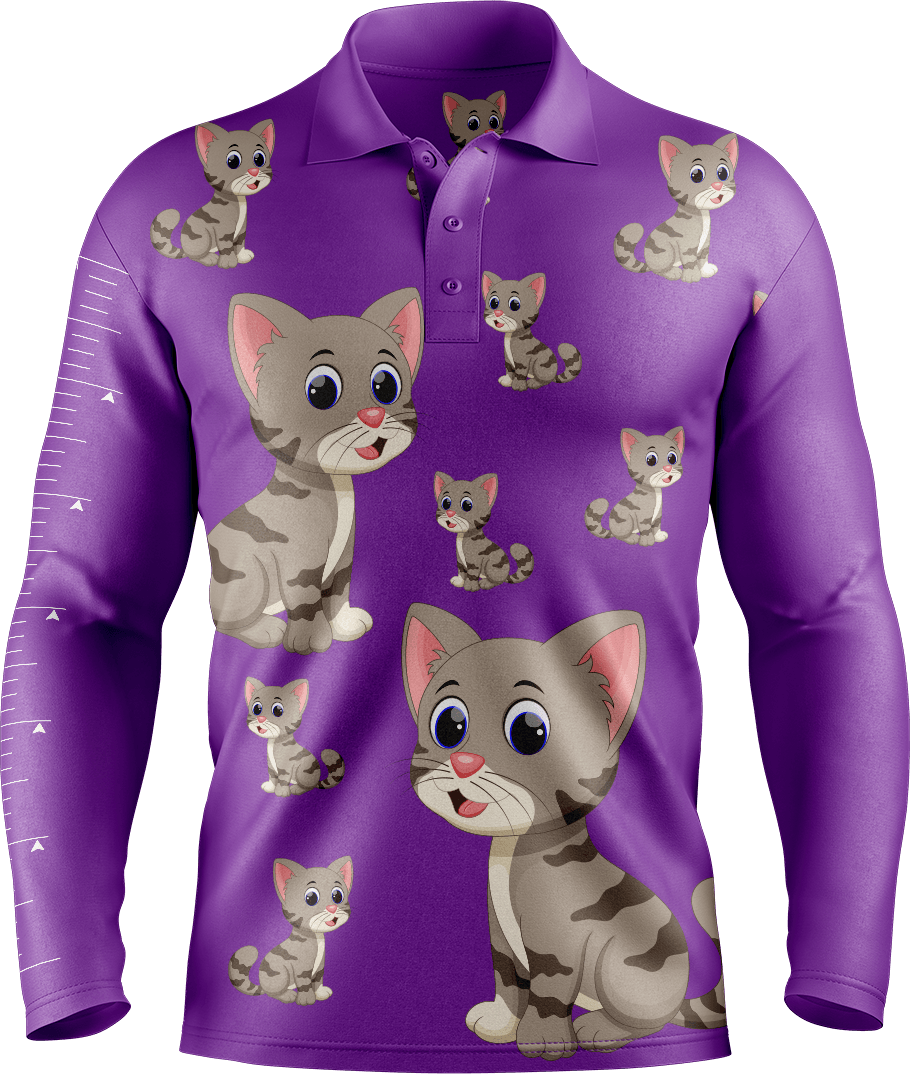 Playful Pussycat Fishing Shirts - fungear.com.au