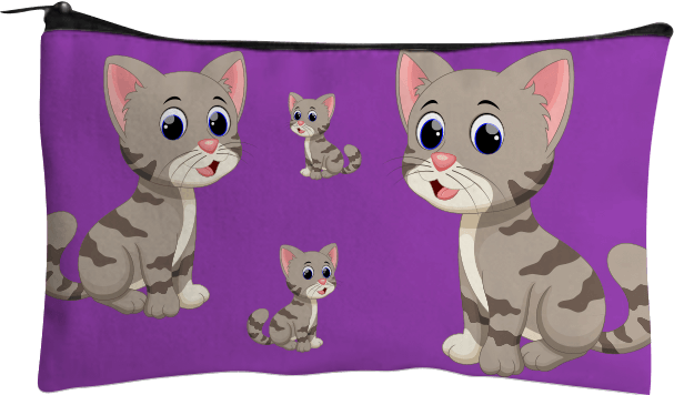 Playful Pussycat Jumbo Pencil Case