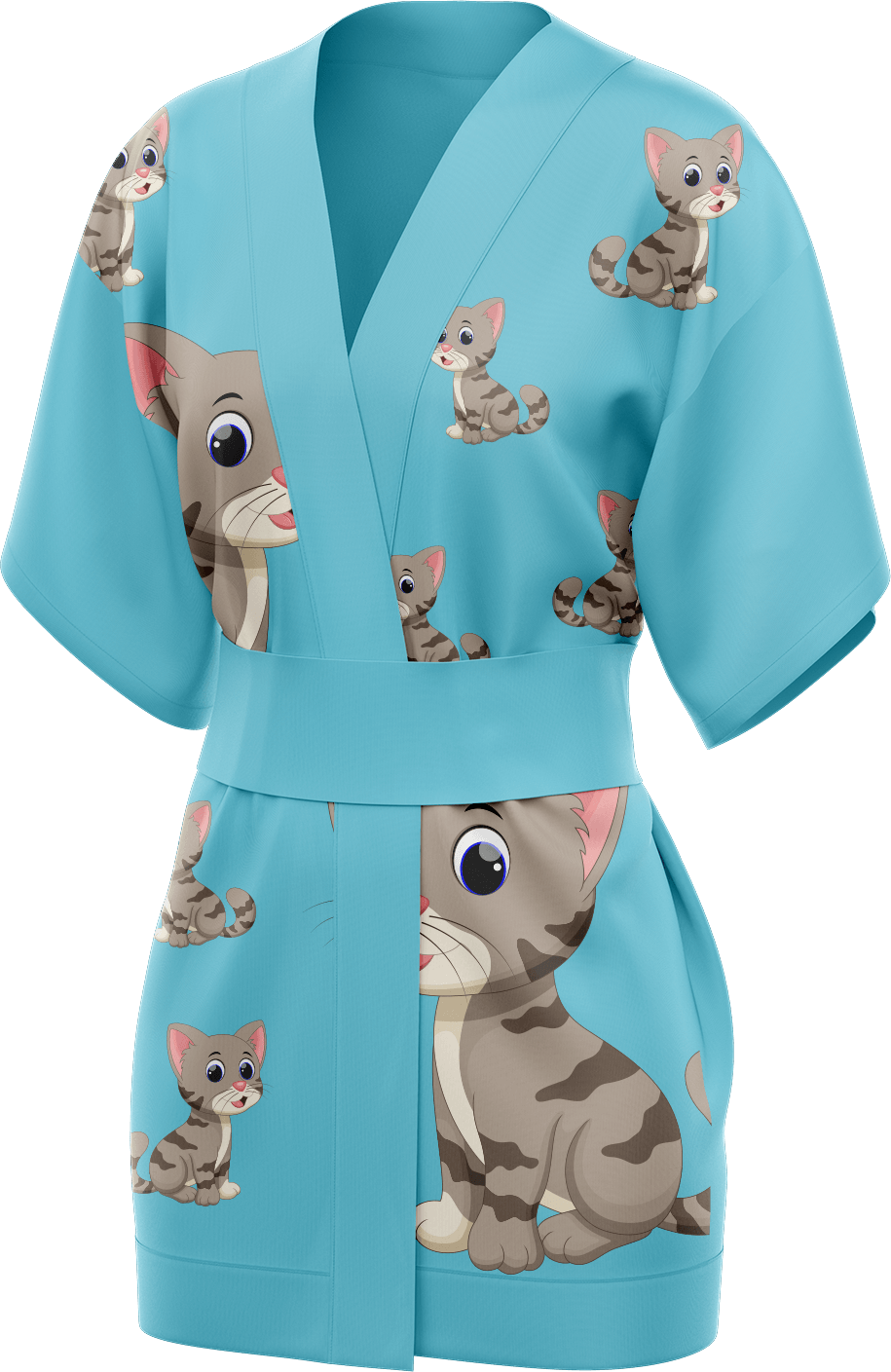 Playful Pussycat Kimono - fungear.com.au