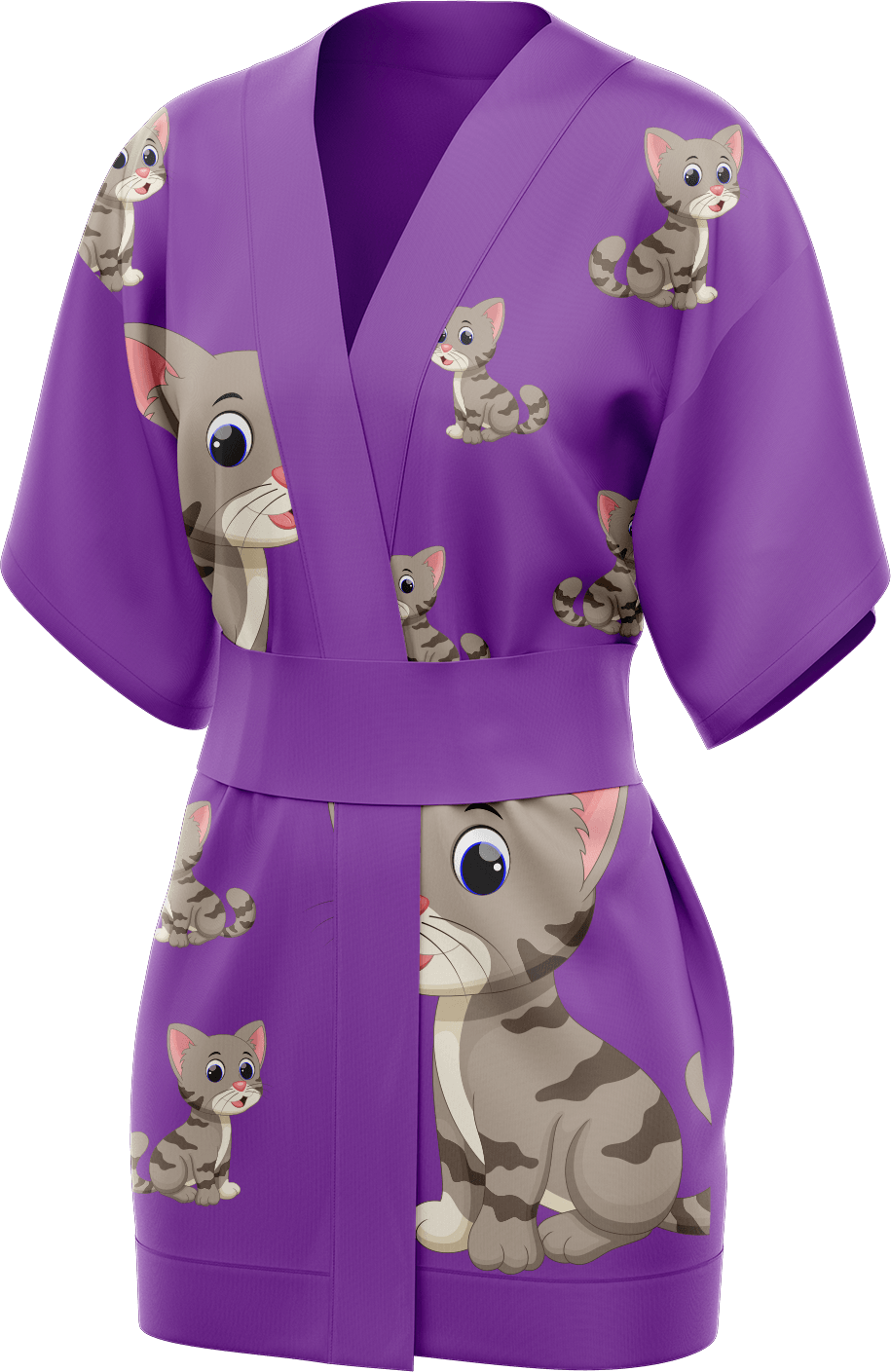 Playful Pussycat Kimono