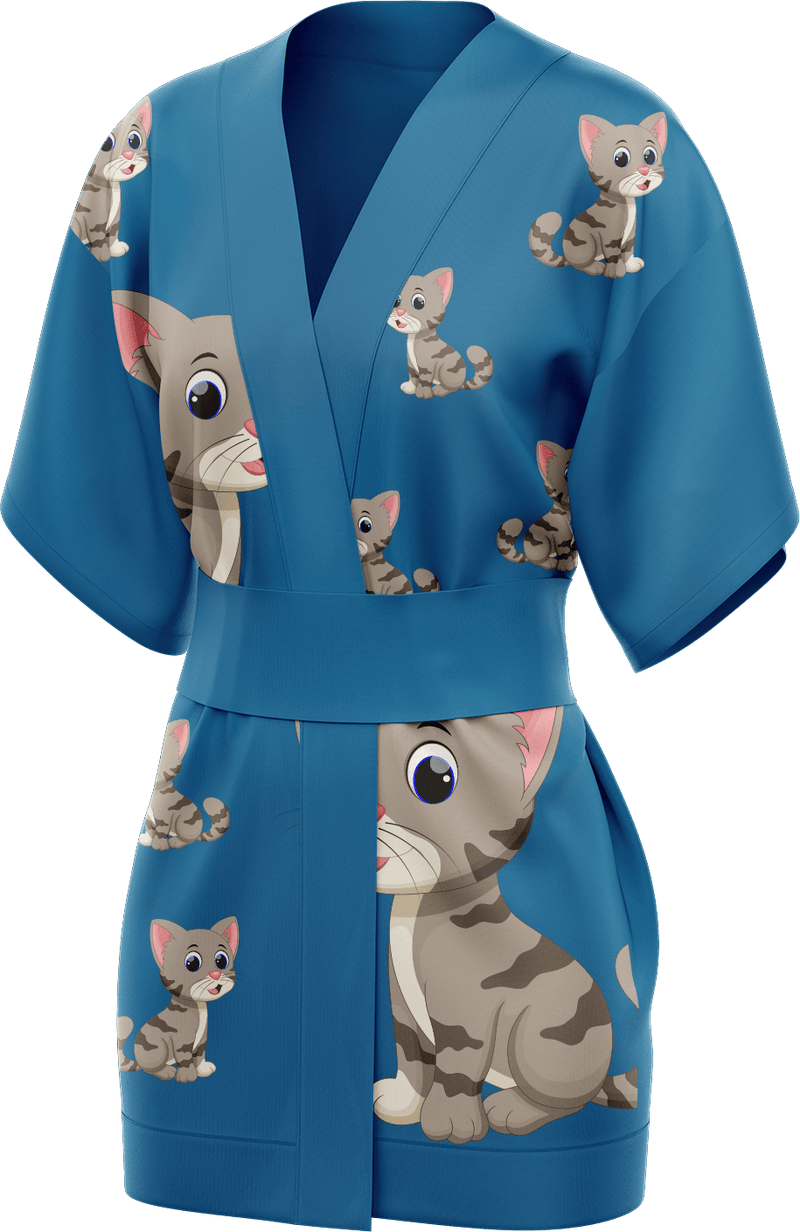 Playful Pussycat Kimono