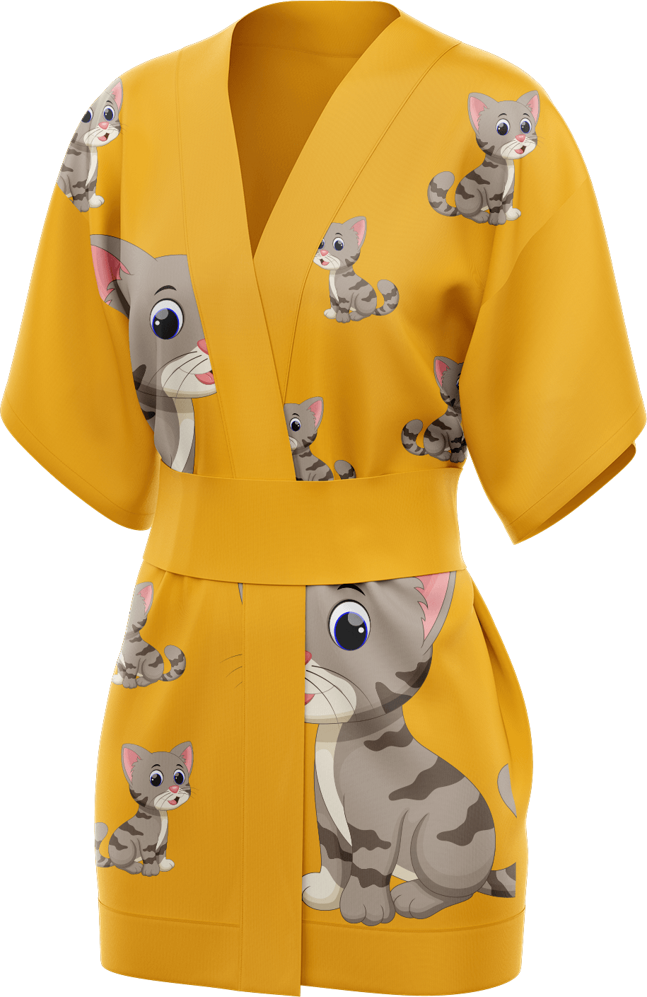 Playful Pussycat Kimono - fungear.com.au