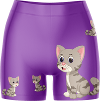 Playful Pussycat Ladies Gym Shorts 2