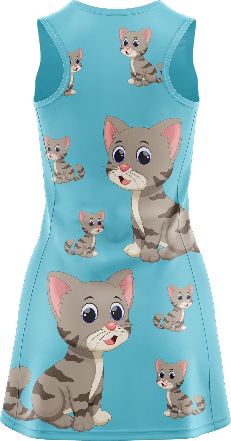 Playful Pussycat Ladies Mini Dress - fungear.com.au