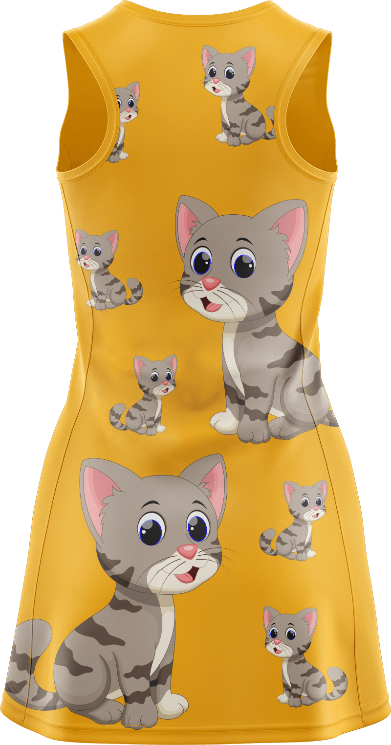 Playful Pussycat Ladies Mini Dress - fungear.com.au