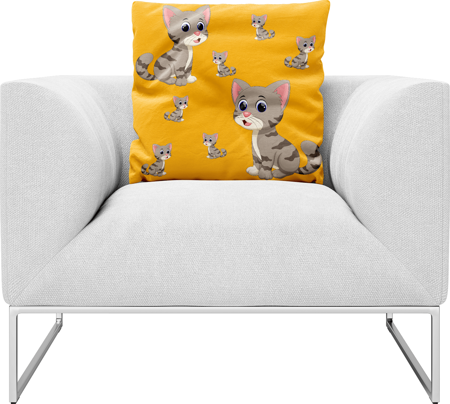 Playful Pussycat Pillows Cushions - fungear.com.au