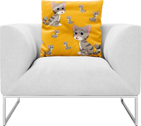 Playful Pussycat Pillows Cushions 4