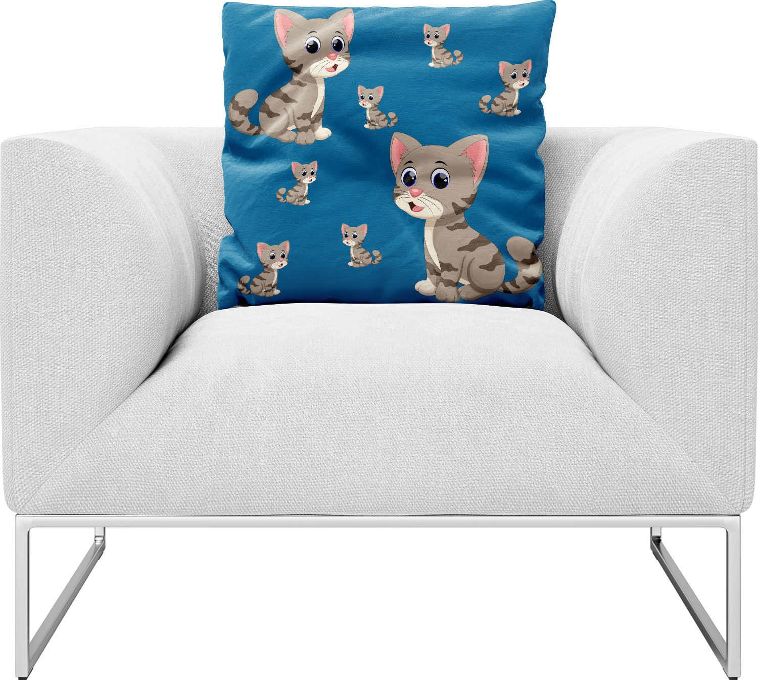 Playful Pussycat Pillows Cushions - fungear.com.au