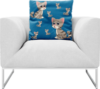 Playful Pussycat Pillows Cushions 1