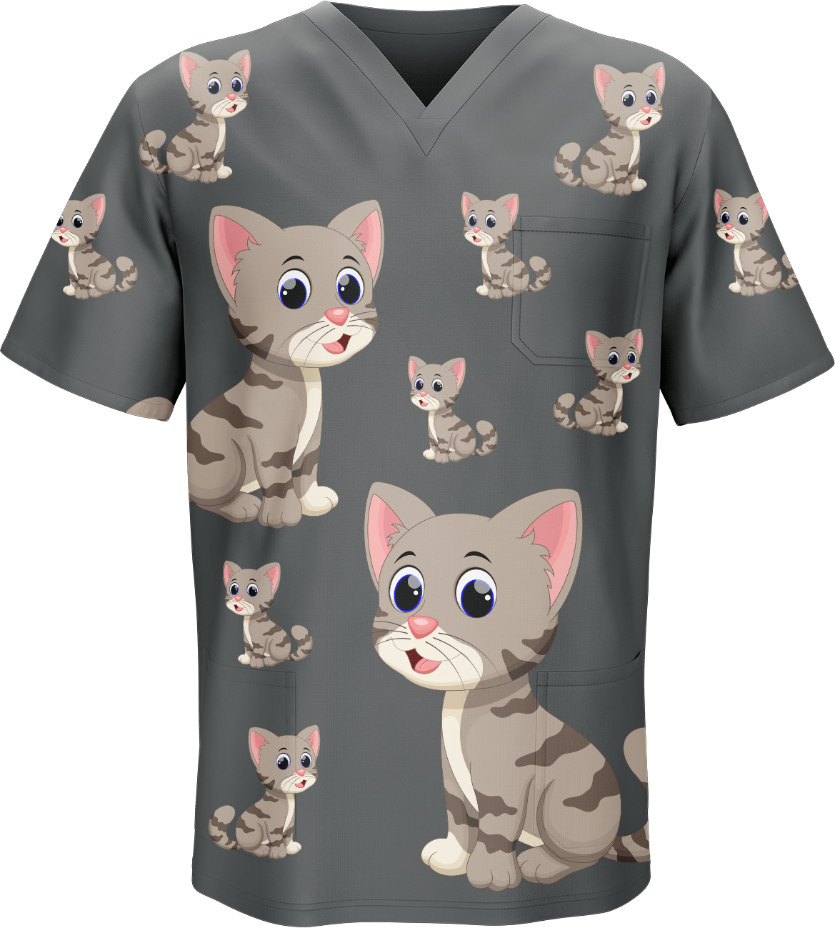 Playful Pussycat Scrubs - fungear.com.au