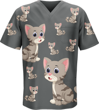 Playful Pussycat Scrubs 4